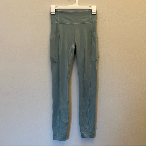 lululemon athletica Pants - Lululemon Invigorate High-Rise Tight 25" Algae Green 4